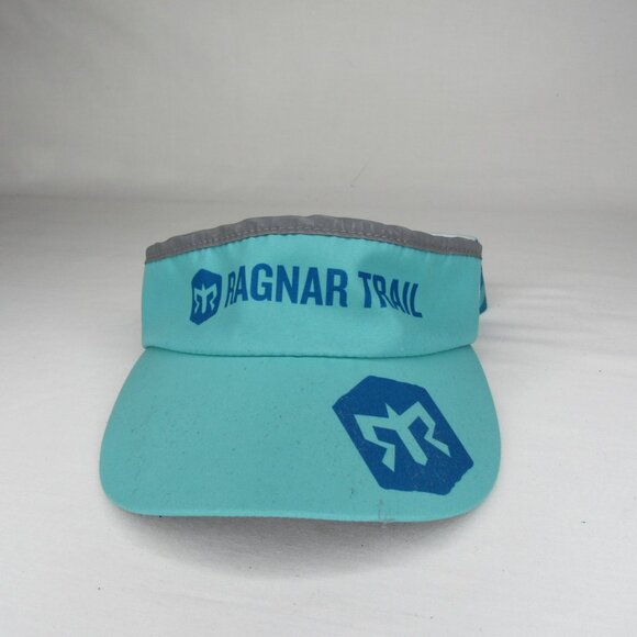 Ragnar Trail Aqua Blue Green Running Visor Boco Gear OS - Picture 5 of 7